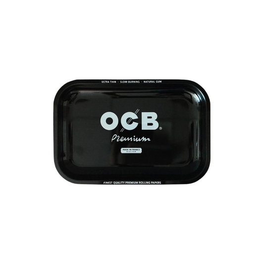 OCB Tablett Premium MetalTray Black Premium